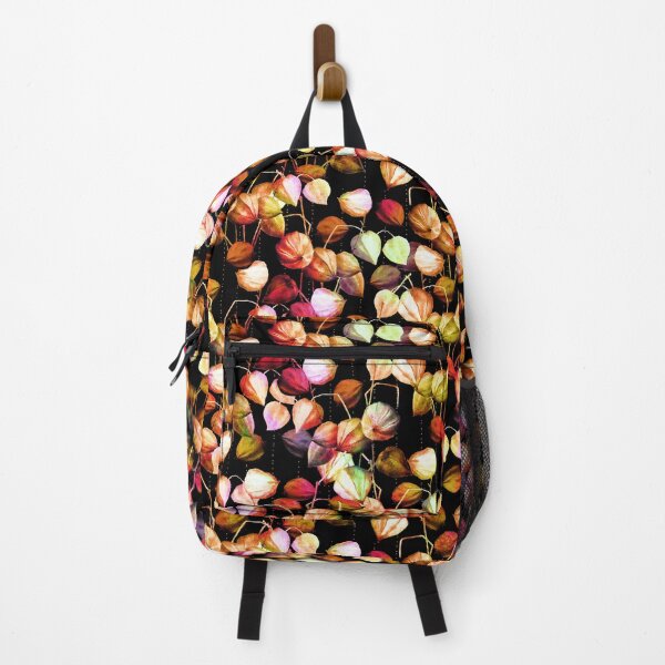 Item preview, Physalis, Multicolor on a black background designed and sold by Alex  Blud.