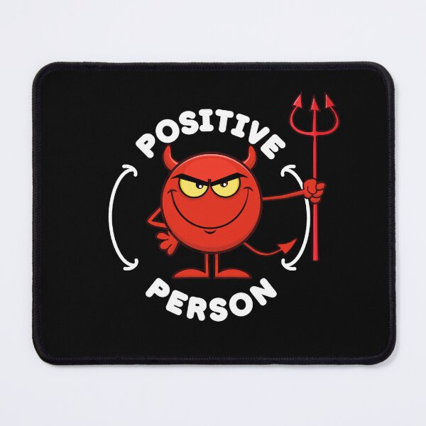 Item preview, Positive Person Funny Sarcastic Devil With an Armor designed and sold by FreeStyleTrend.
