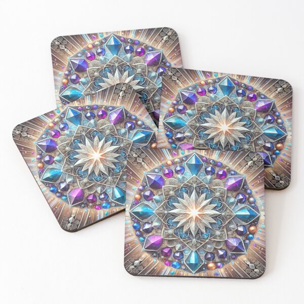 Item preview, Crystal Star Mandala designed and sold by WildVista.