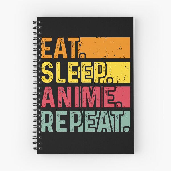 Item preview, Eat Sleep Anime Repeat designed and sold by World of Joy.