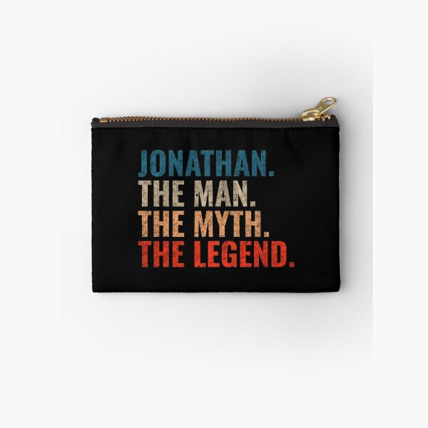 Item preview, Jonathan The Man The Myth The Legend Jonathan Name Retro 70s distress designed and sold by Teelogic.