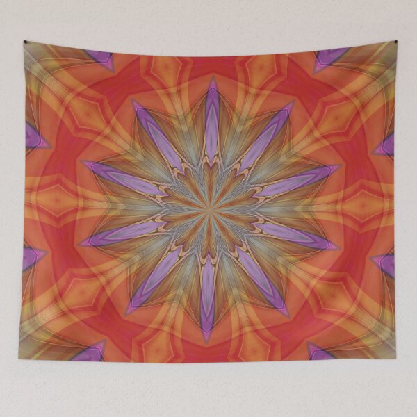 Item preview, Multicolored Multi-Layered Radial Pattern 1 designed and sold by taiche.