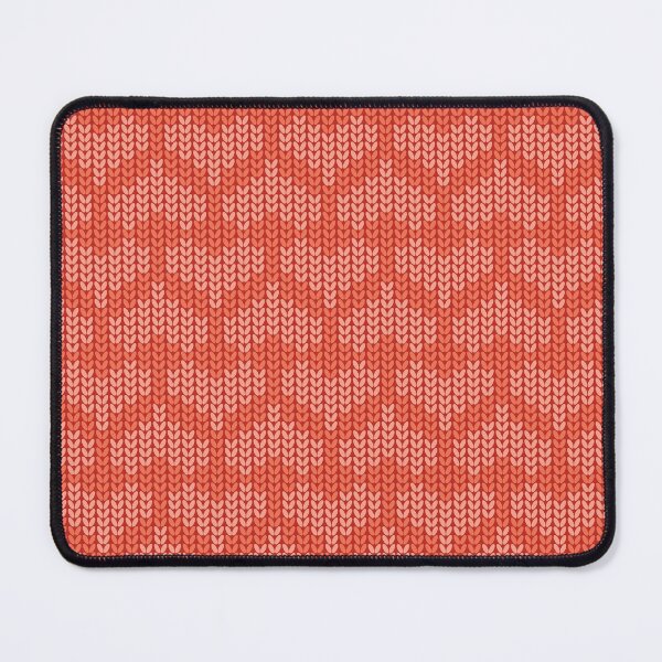 Item preview, Cozy love heart knitting - funky coral designed and sold by FrancesPoff.