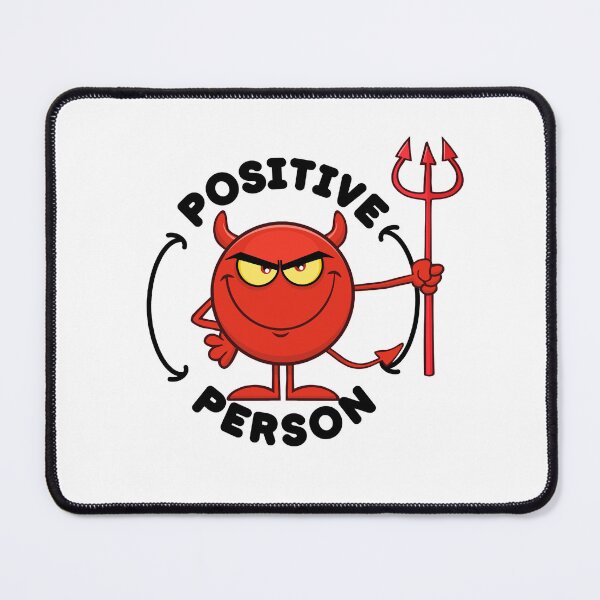Item preview, Cute Demon Devil Halloween Positive Person designed and sold by FreeStyleTrend.