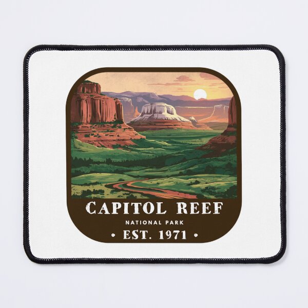 Item preview, Vintage Capitol Reef National Park designed and sold by RabbitK.