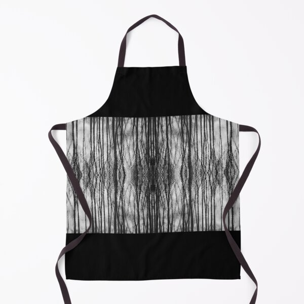 Aperçu de l'œuvre Motif symétrique noir et blanc - Eau créée et vendue par WWArtCollection.