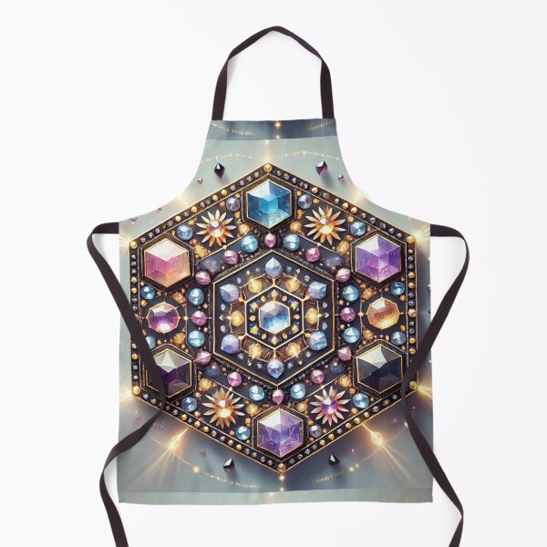 Item preview, Radiant Crystal Hexagon designed and sold by WildVista.