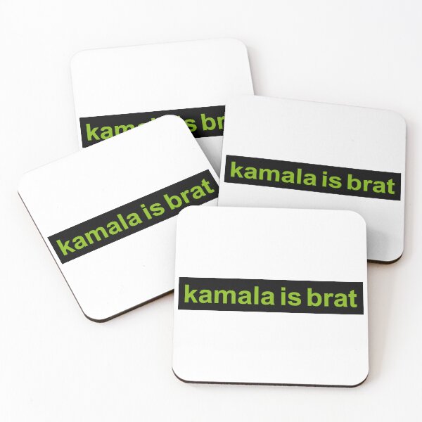 Item preview, kamala harris is brat designed and sold by Aesthetic Crew.