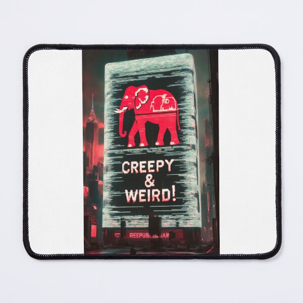 Item preview, Creepy and Weird Trump and Vance - 06 designed and sold by AlaskaBorg.