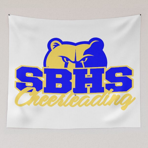 Item preview, SBHS Cheerleading Logo  designed and sold by SamBarlowCheer.