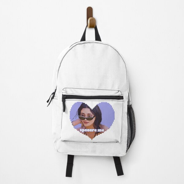 Item preview, "Spaaare me" Leah Kateb Quote sticker love island USA designed and sold by MoBark-Designs.