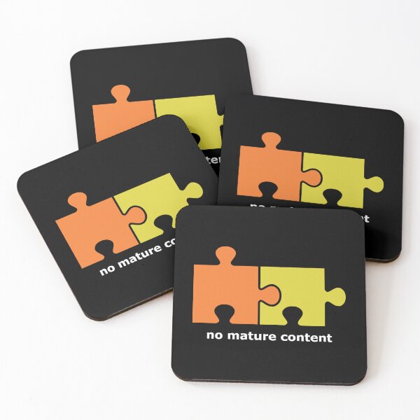 Item preview, Puzzle | No Mature Content designed and sold by W-A-W-A.