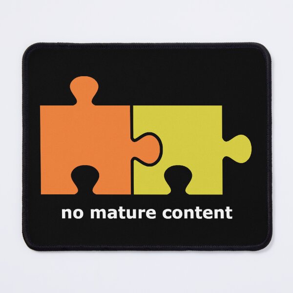 Item preview, Puzzle | No Mature Content designed and sold by W-A-W-A.