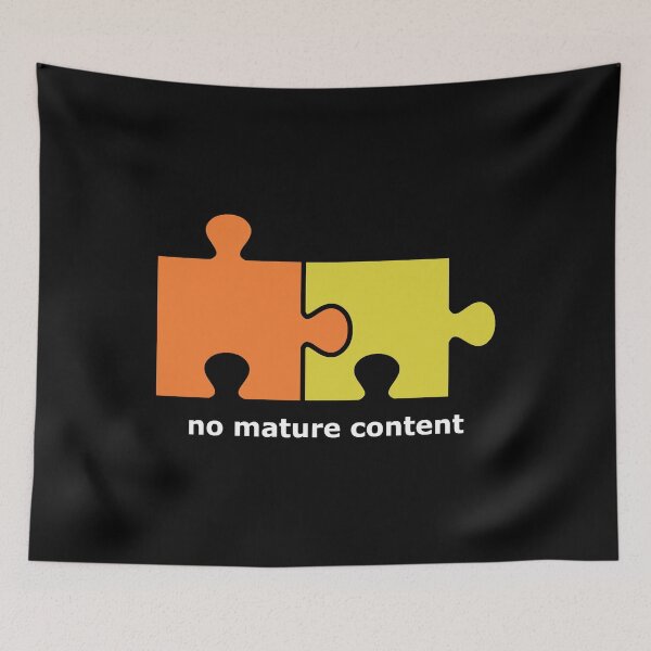 Item preview, Puzzle | No Mature Content designed and sold by W-A-W-A.