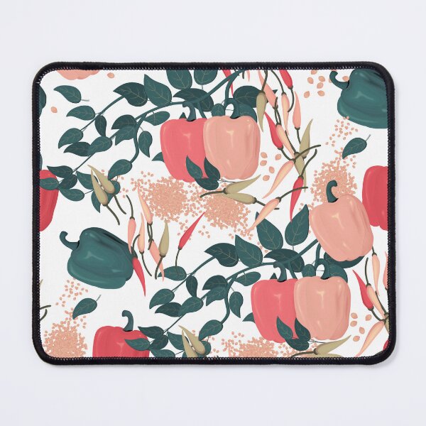 Item preview, Garden pepper, Coral version on white background designed and sold by Alex  Blud.