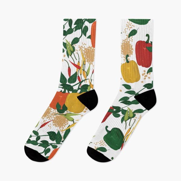 Item preview, Garden pepper, Green version on white background designed and sold by Alex  Blud.