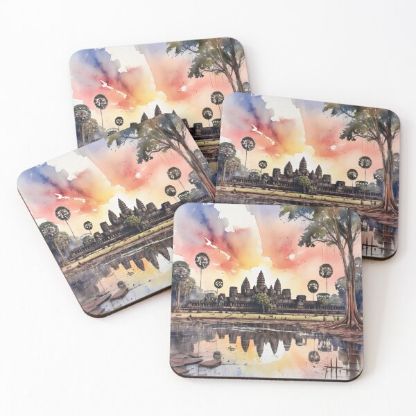 Item preview, Angkor Wat in Cambodia designed and sold by ArtsyTeegee.