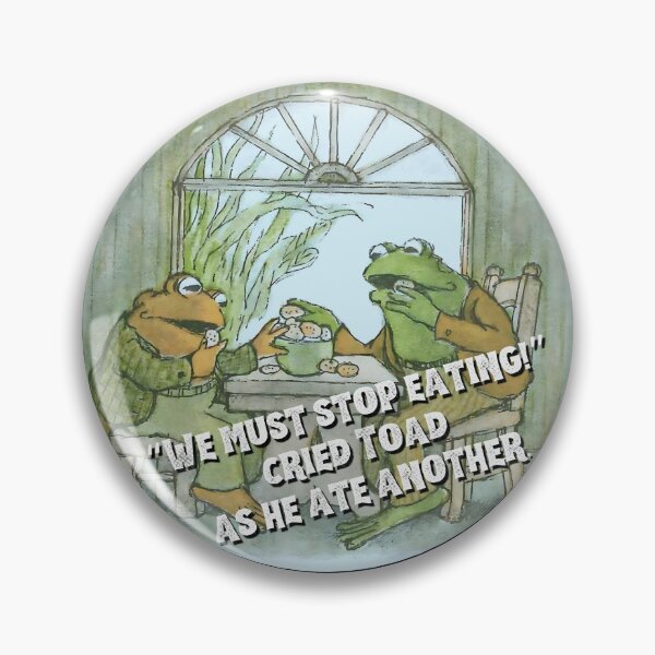 Item preview, We Must stop Eating Cried Toad / Quote Sticker / T Shirt designed and sold by Designsleashed.