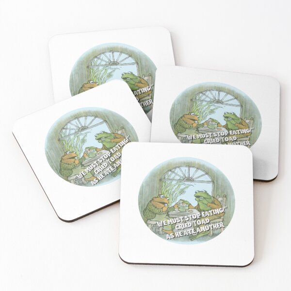 Item preview, We Must stop Eating Cried Toad / Quote Sticker / T Shirt designed and sold by Designsleashed.