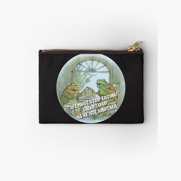 Item preview, We Must stop Eating Cried Toad / Quote Sticker / T Shirt designed and sold by Designsleashed.