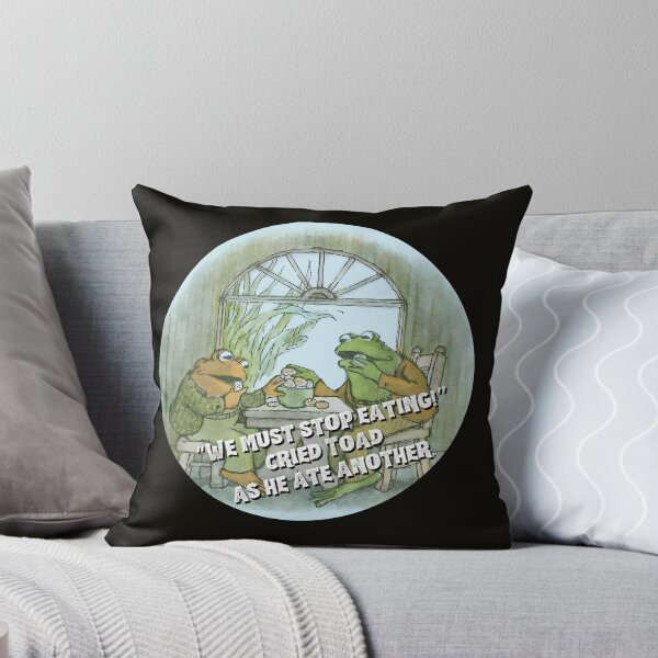 Item preview, We Must stop Eating Cried Toad / Quote Sticker / T Shirt designed and sold by Designsleashed.