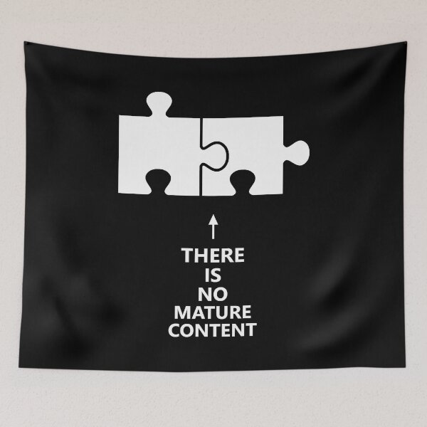 Item preview, Puzzle | There is No Mature Content designed and sold by W-A-W-A.