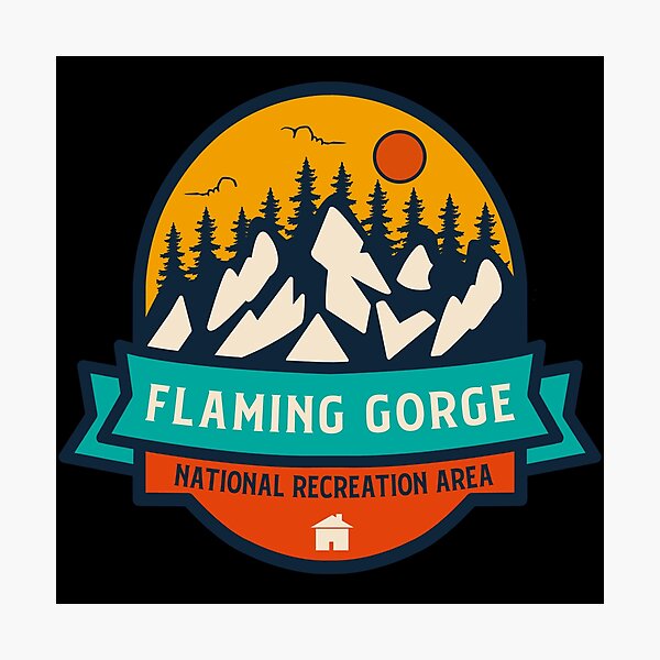 Item preview, Flaming gorge National Recreation Area designed and sold by Nature-Book.