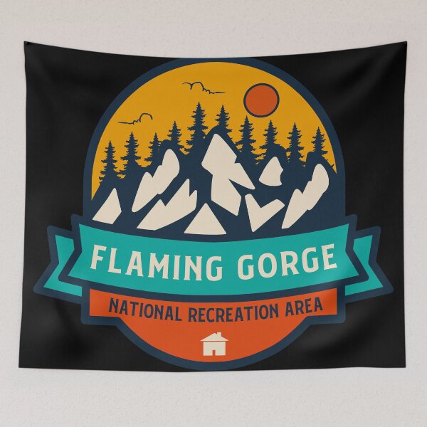 Item preview, Flaming gorge National Recreation Area designed and sold by Nature-Book.