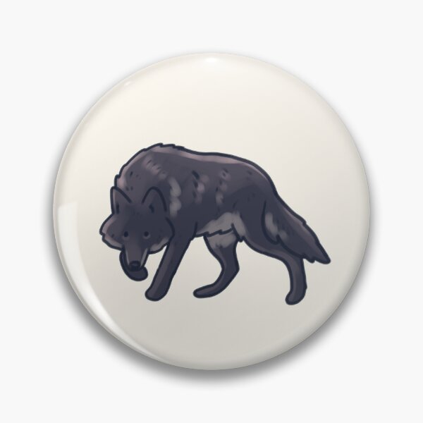 Item preview, Black wolf illustration  designed and sold by Artofmayara.