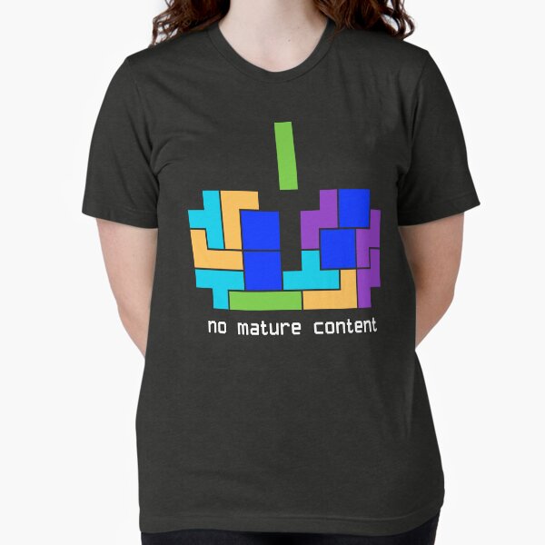 Item preview, Tetris | No Mature Content designed and sold by W-A-W-A.