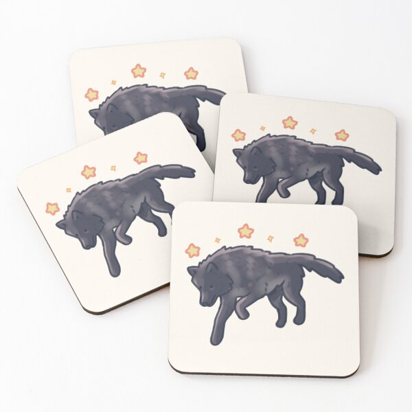 Item preview, Cute Black wolf  designed and sold by Artofmayara.