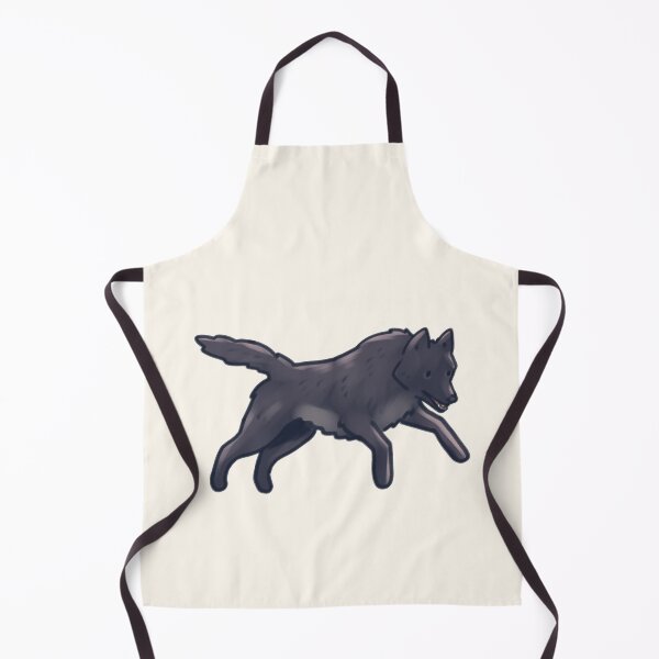 Item preview, Cute Black wolf illustration designed and sold by Artofmayara.