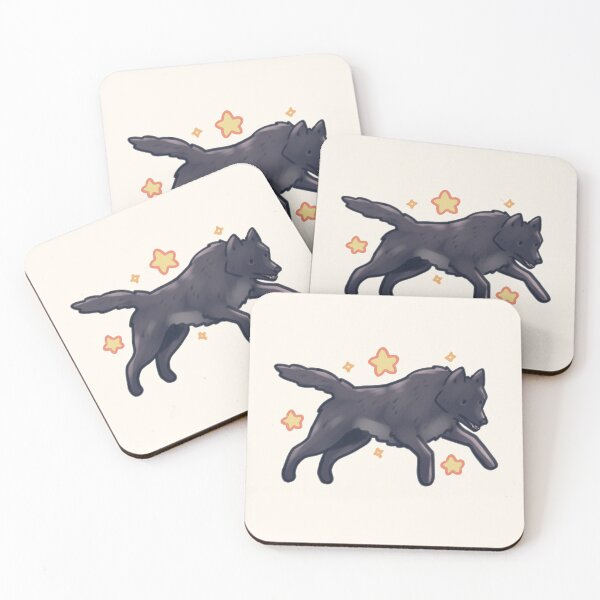 Item preview, Black wolf illustration  designed and sold by Artofmayara.