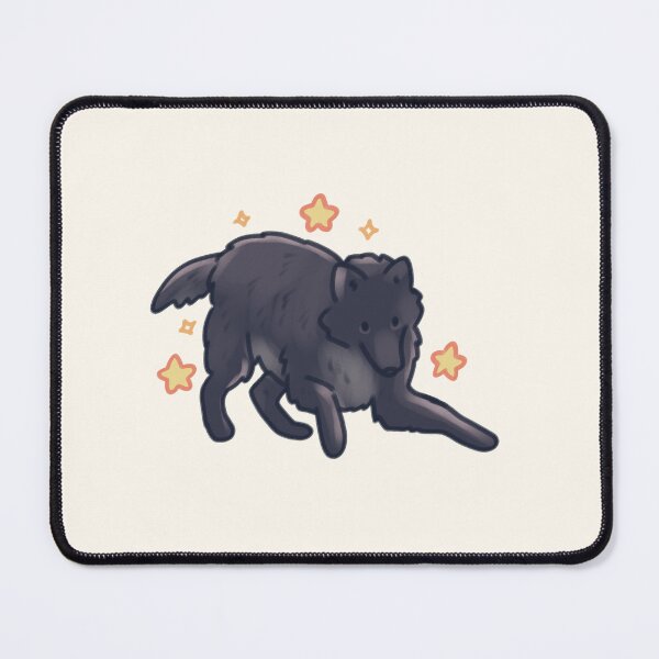 Item preview, Cute Black wolf art designed and sold by Artofmayara.