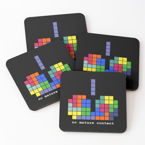Item preview, Tetris | No Mature Content designed and sold by W-A-W-A.
