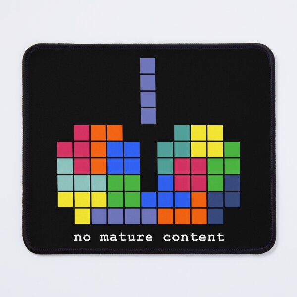 Item preview, Tetris | No Mature Content designed and sold by W-A-W-A.
