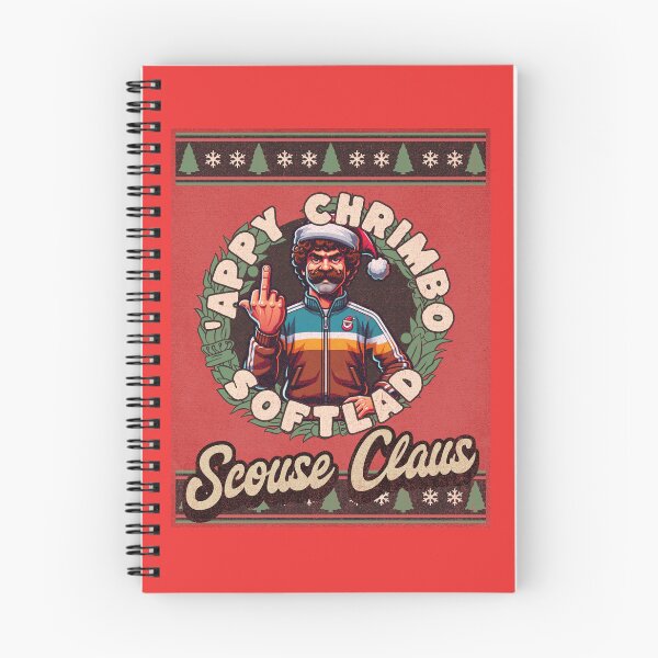 Item preview, Scouse Santa Claus Christmas Jumper Card Design designed and sold by Shelmodine79.