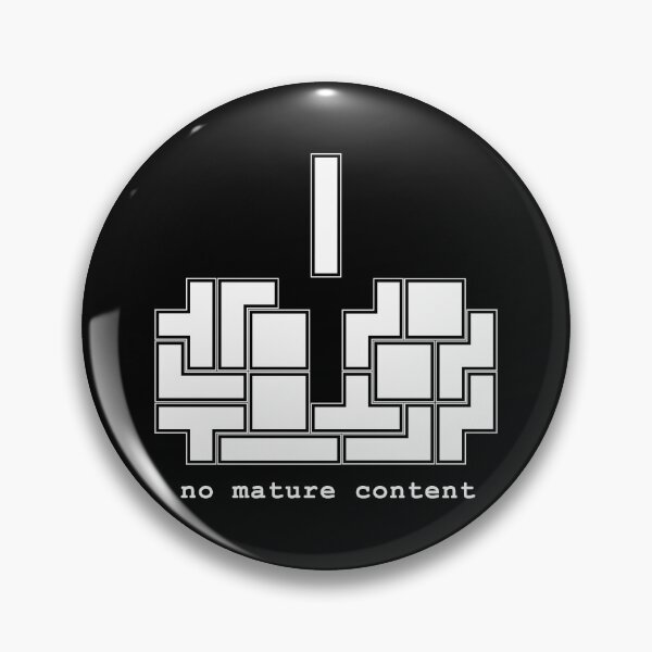 Item preview, Tetris | No Mature Content designed and sold by W-A-W-A.