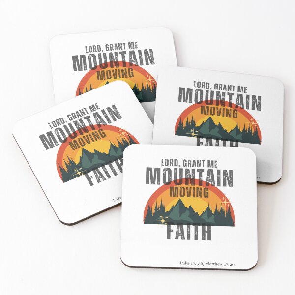 Item preview, Mountain Moving Faith (Recommended for lighter clothing) designed and sold by MoreThanLLC.