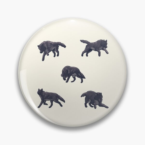 Item preview, Black wolf pack  designed and sold by Artofmayara.