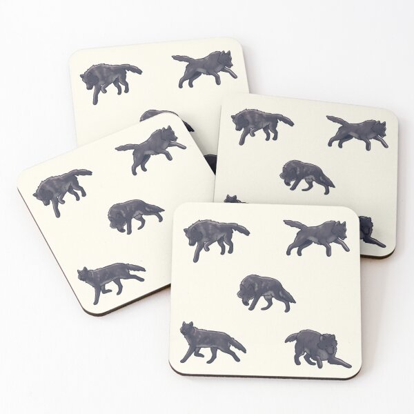 Item preview, Black wolf pack  designed and sold by Artofmayara.
