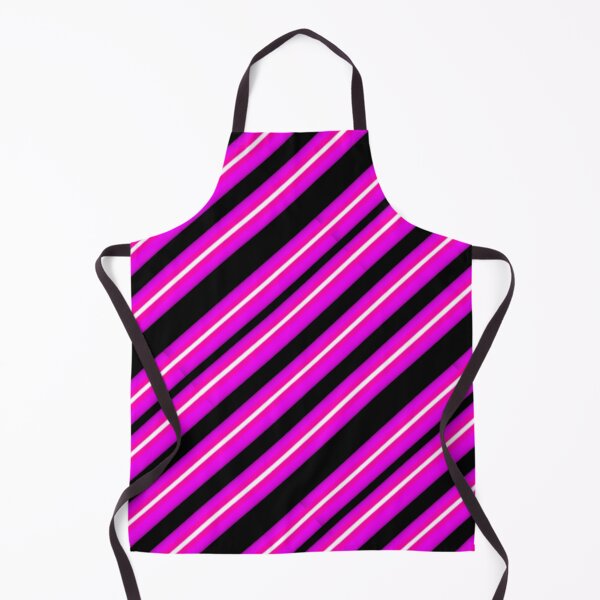 Item preview, Magenta and Fushia Diagonal Stripes on Black  designed and sold by JaygiesDesign.