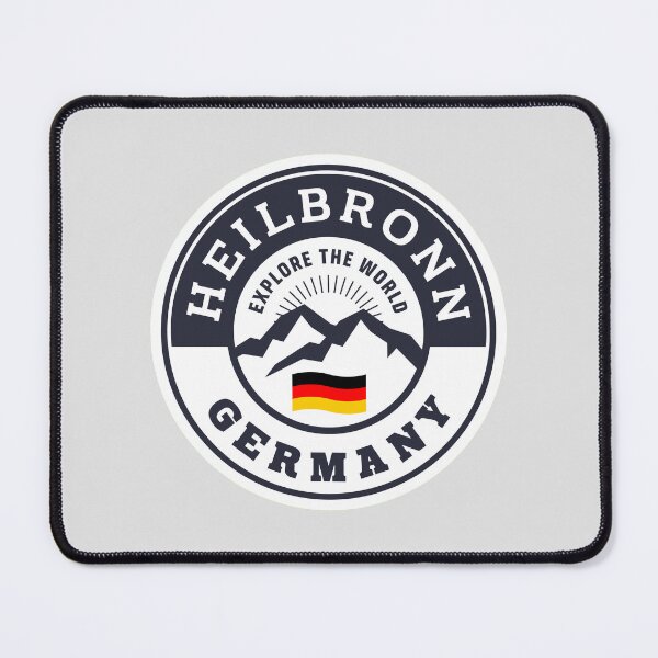 Item preview, Heilbronn Germany Black and White Crest designed and sold by World Designs.