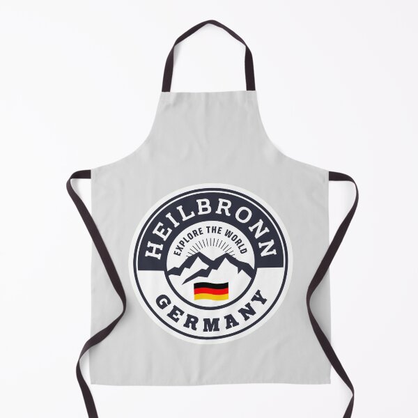 Item preview, Heilbronn Germany Black and White Crest designed and sold by World Designs.