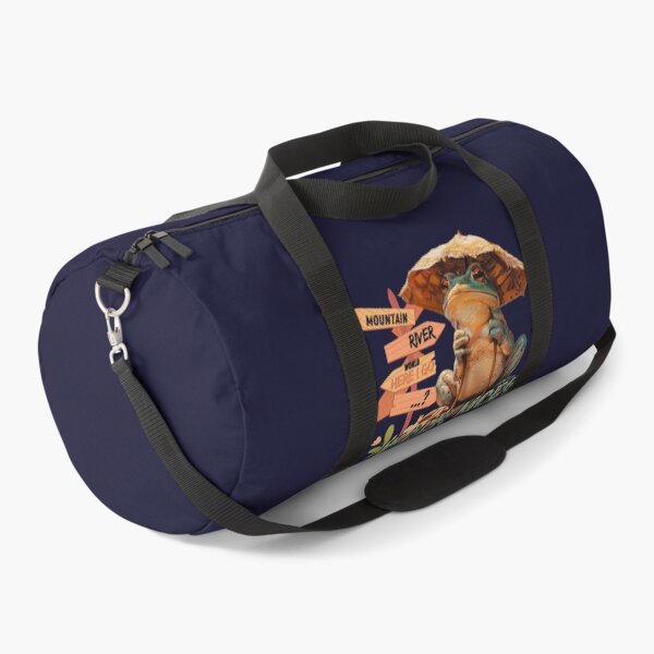 Item preview, Asian hiking toad sitting on crossroad designed and sold by Micapox.