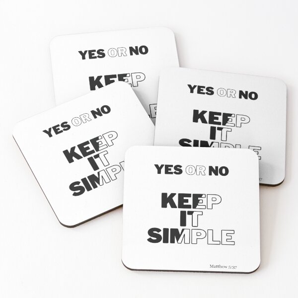 Item preview, Keep your words simple (Recommended for lighter clothing) designed and sold by MoreThanLLC.