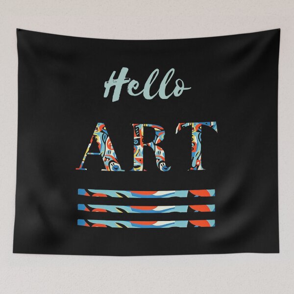 Item preview, Hello Art School Subject designed and sold by AnnDart.