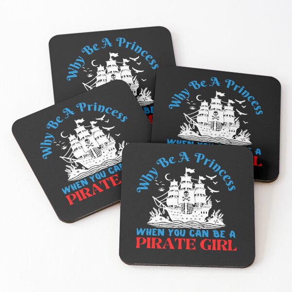 Item preview, Why Be A Princess When You Can Be A Pirate Girl funny gifts designed and sold by byMartha.