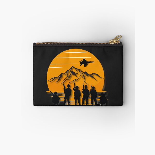 Item preview, Soldiers against the background of the setting sun designed and sold by StonePine.