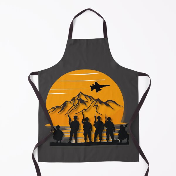 Item preview, Soldiers against the background of the setting sun designed and sold by StonePine.